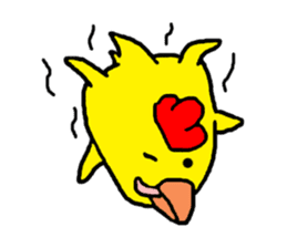 Chicken Piyoko part3 sticker #11659487