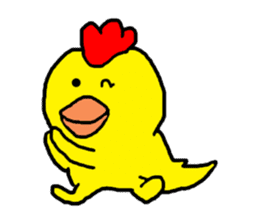 Chicken Piyoko part3 sticker #11659489