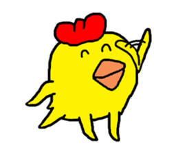 Chicken Piyoko part3 sticker #11659490