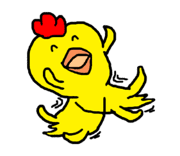 Chicken Piyoko part3 sticker #11659492