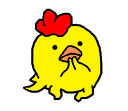 Chicken Piyoko part3 sticker #11659493