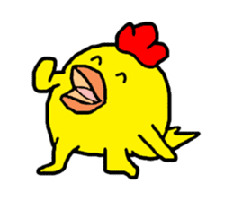 Chicken Piyoko part3 sticker #11659494