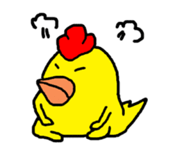 Chicken Piyoko part3 sticker #11659496