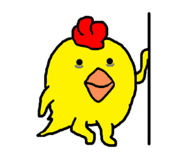 Chicken Piyoko part3 sticker #11659499