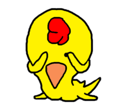 Chicken Piyoko part3 sticker #11659501