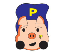 Piggy Man sticker #11659878