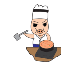 Piggy Man sticker #11659883