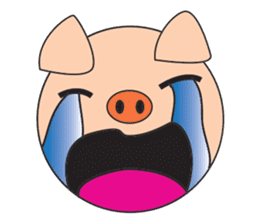 Piggy Man sticker #11659885