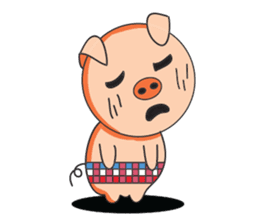 Piggy Man sticker #11659890