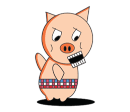 Piggy Man sticker #11659891
