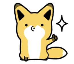 Raccoon dog & Fox sticker #11659907