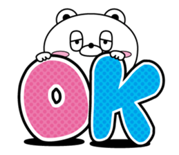Reply bear(Provisional) sticker #11660345