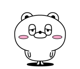 Reply bear(Provisional) sticker #11660350