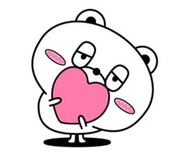 Reply bear(Provisional) sticker #11660372