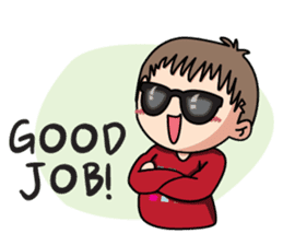 Rainbow Boy! sticker #11660719