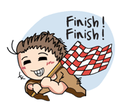 Rainbow Boy! sticker #11660739