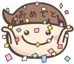 markup balloon girl -Daily- sticker #11660927