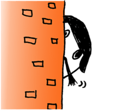 HANAGE GIRL sticker #11661200