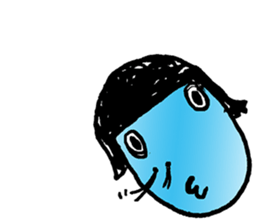 HANAGE GIRL sticker #11661208