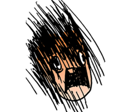 HANAGE GIRL sticker #11661218