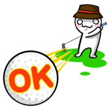 Golf love Daisuke sticker #11661264