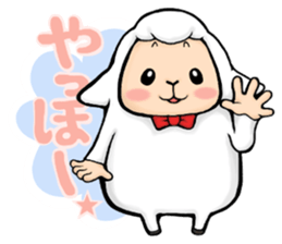 Pretty & Interesting Sheep. sticker #11662184