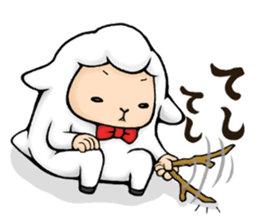 Pretty & Interesting Sheep. sticker #11662191