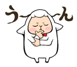 Pretty & Interesting Sheep. sticker #11662212