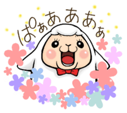 Pretty & Interesting Sheep. sticker #11662216