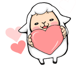 Pretty & Interesting Sheep. sticker #11662217