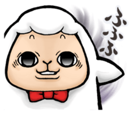 Pretty & Interesting Sheep. sticker #11662223