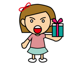 Siblings everyday life sticker #11662599