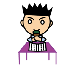 Siblings everyday life sticker #11662618