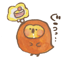 fukurousticker sticker #11662849