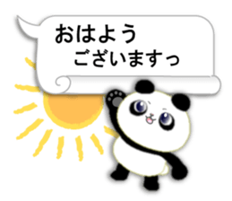 Happiness, cheerful pandas. sticker #11662889