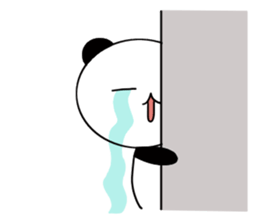 1 year panda pair sticker #11662969