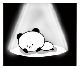 1 year panda pair sticker #11662978