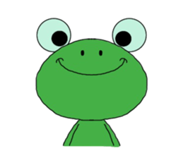 Ama-san frog sticker #11663064