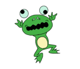 Ama-san frog sticker #11663089
