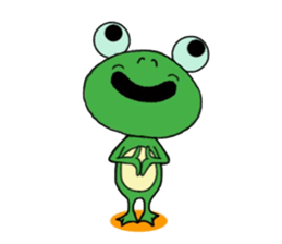 Ama-san frog sticker #11663099