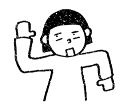 She is a girl, KIYOMI. sticker #11663243