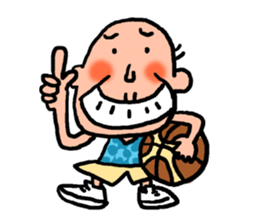 Old man's Hoop time vol.2 sticker #11663490