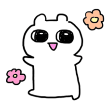 big eye hamster sticker #11663825