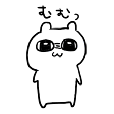 big eye hamster sticker #11663826