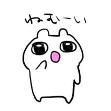 big eye hamster sticker #11663835