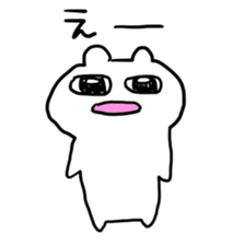 big eye hamster sticker #11663844