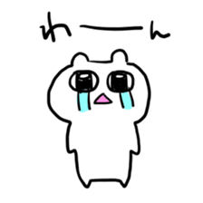 big eye hamster sticker #11663851