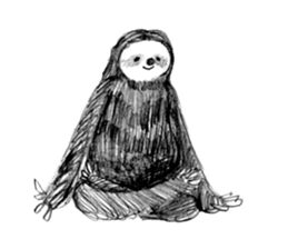 Sloth and his good friends. sticker #11663884