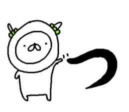 Cyopimaru aiueo 3 sticker #11663912