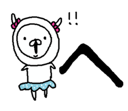 Cyopimaru aiueo 3 sticker #11663938